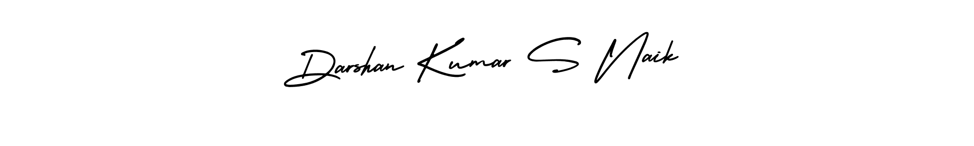 Also You can easily find your signature by using the search form. We will create Darshan Kumar S Naik name handwritten signature images for you free of cost using AmerikaSignatureDemo-Regular sign style. Darshan Kumar S Naik signature style 3 images and pictures png