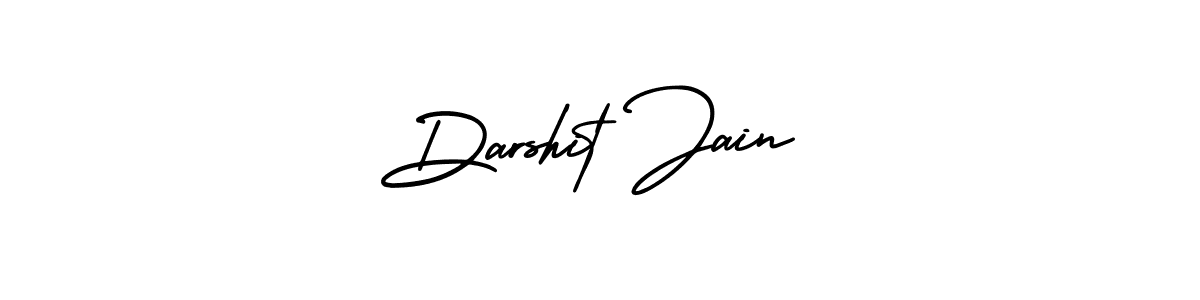 Make a beautiful signature design for name Darshit Jain. With this signature (AmerikaSignatureDemo-Regular) style, you can create a handwritten signature for free. Darshit Jain signature style 3 images and pictures png