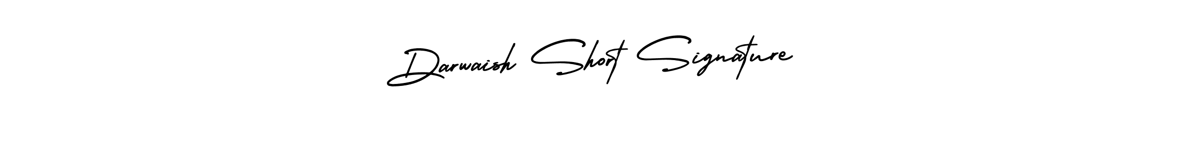 Check out images of Autograph of Darwaish Short Signature name. Actor Darwaish Short Signature Signature Style. AmerikaSignatureDemo-Regular is a professional sign style online. Darwaish Short Signature signature style 3 images and pictures png