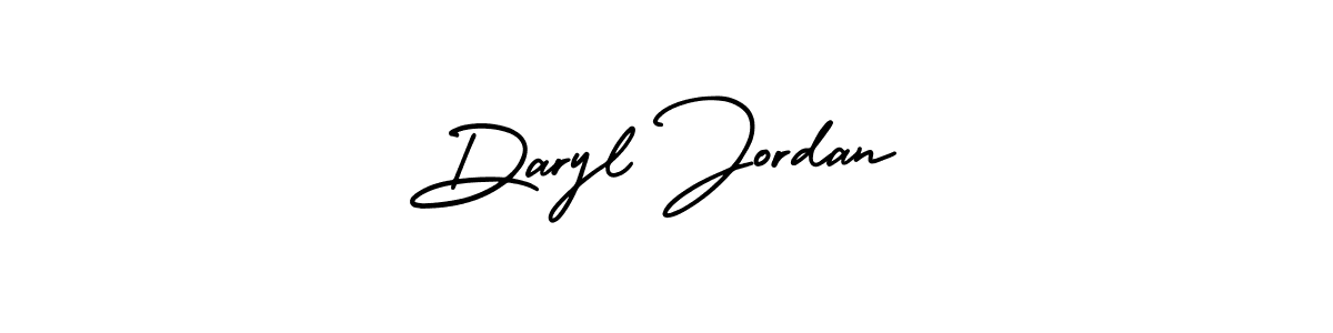 Design your own signature with our free online signature maker. With this signature software, you can create a handwritten (AmerikaSignatureDemo-Regular) signature for name Daryl Jordan. Daryl Jordan signature style 3 images and pictures png