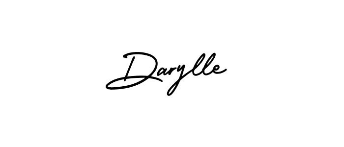 Create a beautiful signature design for name Darylle. With this signature (AmerikaSignatureDemo-Regular) fonts, you can make a handwritten signature for free. Darylle signature style 3 images and pictures png