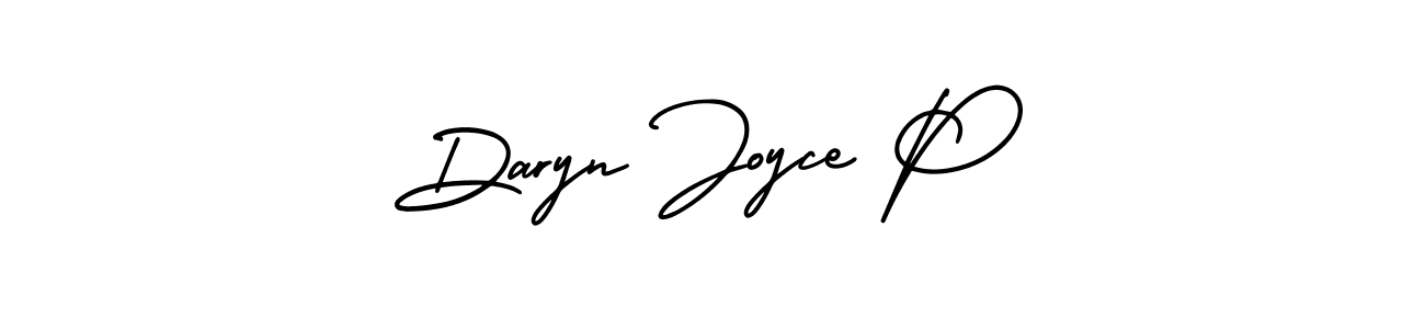 How to Draw Daryn Joyce P signature style? AmerikaSignatureDemo-Regular is a latest design signature styles for name Daryn Joyce P. Daryn Joyce P signature style 3 images and pictures png