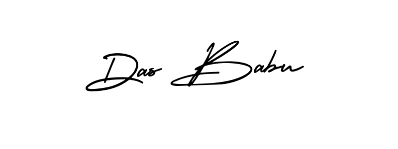 Das Babu stylish signature style. Best Handwritten Sign (AmerikaSignatureDemo-Regular) for my name. Handwritten Signature Collection Ideas for my name Das Babu. Das Babu signature style 3 images and pictures png