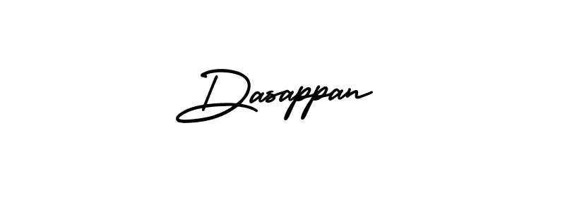 The best way (AmerikaSignatureDemo-Regular) to make a short signature is to pick only two or three words in your name. The name Dasappan include a total of six letters. For converting this name. Dasappan signature style 3 images and pictures png