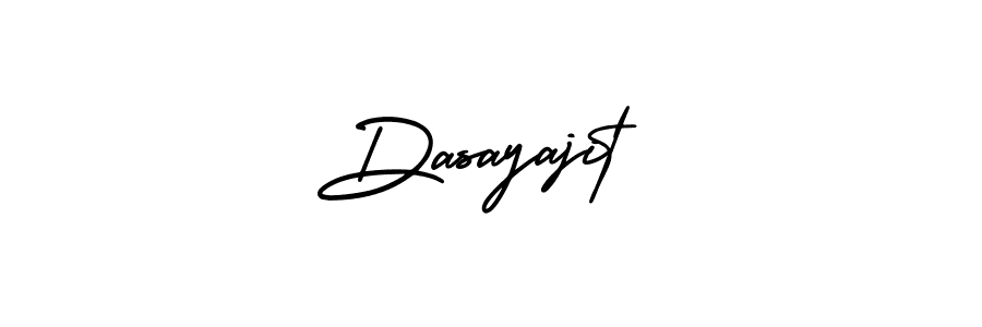 Make a beautiful signature design for name Dasayajit. With this signature (AmerikaSignatureDemo-Regular) style, you can create a handwritten signature for free. Dasayajit signature style 3 images and pictures png