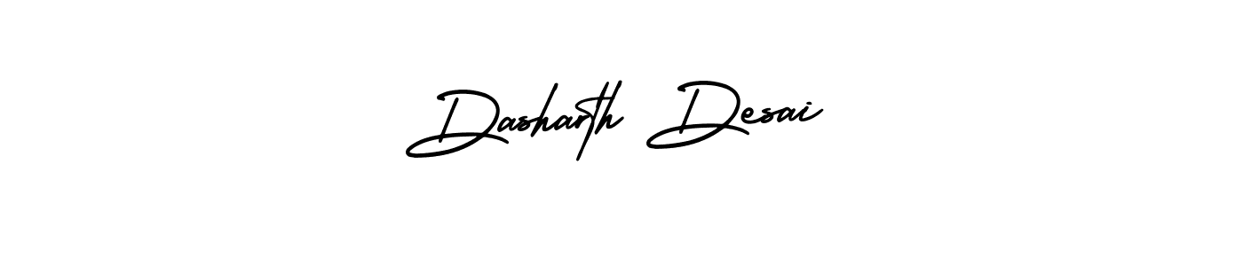 Use a signature maker to create a handwritten signature online. With this signature software, you can design (AmerikaSignatureDemo-Regular) your own signature for name Dasharth Desai. Dasharth Desai signature style 3 images and pictures png