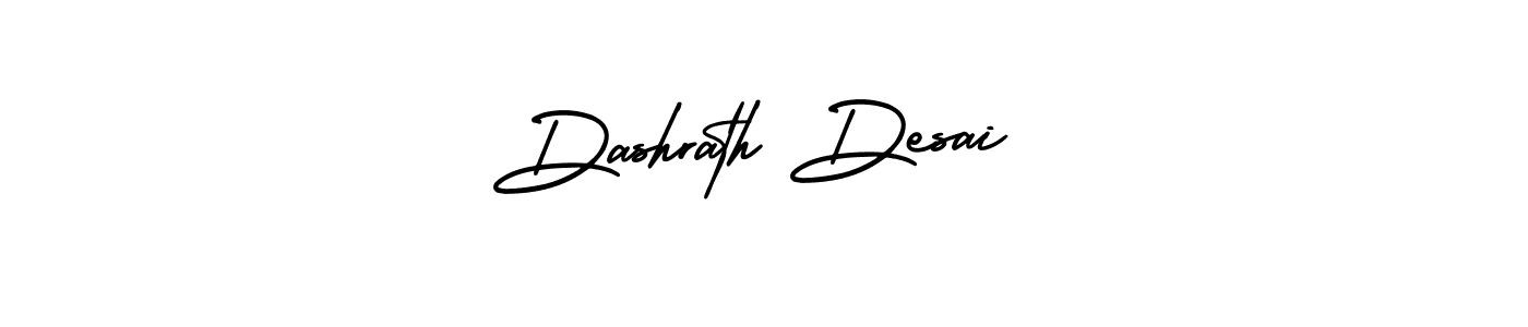 Design your own signature with our free online signature maker. With this signature software, you can create a handwritten (AmerikaSignatureDemo-Regular) signature for name Dashrath Desai. Dashrath Desai signature style 3 images and pictures png