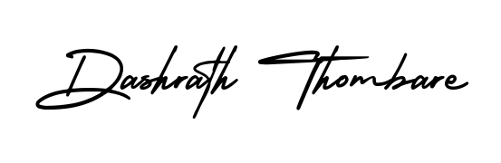 Discover the perfect balance of readability and style for Dashrath Thombare with AmerikaSignatureDemo-Regular font. Create your dream signature today. Dashrath Thombare signature style 3 images and pictures png