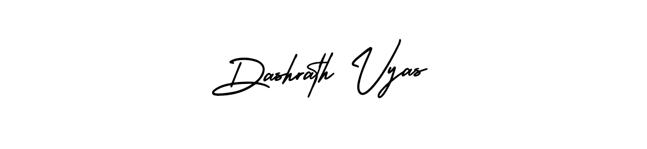AmerikaSignatureDemo-Regular is a professional signature style that is perfect for those who want to add a touch of class to their signature. It is also a great choice for those who want to make their signature more unique. Get Dashrath Vyas name to fancy signature for free. Dashrath Vyas signature style 3 images and pictures png