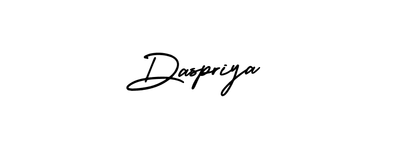 Make a beautiful signature design for name Daspriya. With this signature (AmerikaSignatureDemo-Regular) style, you can create a handwritten signature for free. Daspriya signature style 3 images and pictures png