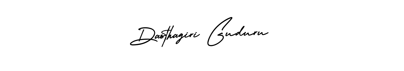 Similarly AmerikaSignatureDemo-Regular is the best handwritten signature design. Signature creator online .You can use it as an online autograph creator for name Dasthagiri Guduru. Dasthagiri Guduru signature style 3 images and pictures png