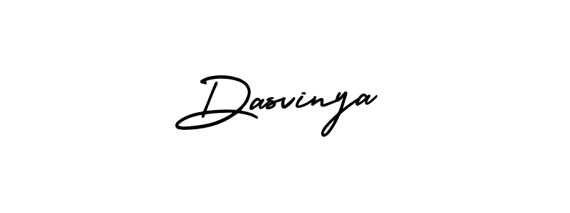 Design your own signature with our free online signature maker. With this signature software, you can create a handwritten (AmerikaSignatureDemo-Regular) signature for name Dasvinya. Dasvinya signature style 3 images and pictures png