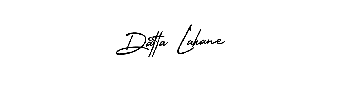 It looks lik you need a new signature style for name Datta Lahane. Design unique handwritten (AmerikaSignatureDemo-Regular) signature with our free signature maker in just a few clicks. Datta Lahane signature style 3 images and pictures png