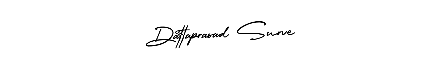 Create a beautiful signature design for name Dattaprasad Surve. With this signature (AmerikaSignatureDemo-Regular) fonts, you can make a handwritten signature for free. Dattaprasad Surve signature style 3 images and pictures png