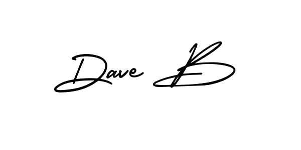 How to make Dave B signature? AmerikaSignatureDemo-Regular is a professional autograph style. Create handwritten signature for Dave B name. Dave B signature style 3 images and pictures png