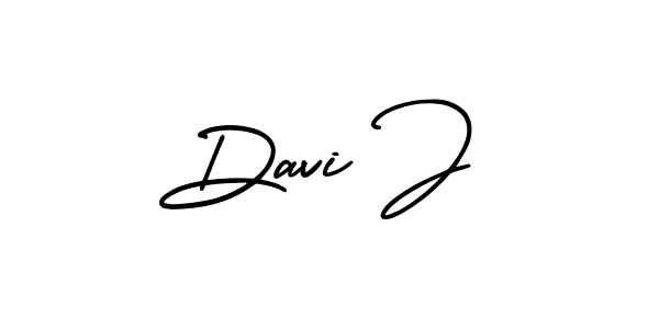 Also we have Davi J name is the best signature style. Create professional handwritten signature collection using AmerikaSignatureDemo-Regular autograph style. Davi J signature style 3 images and pictures png