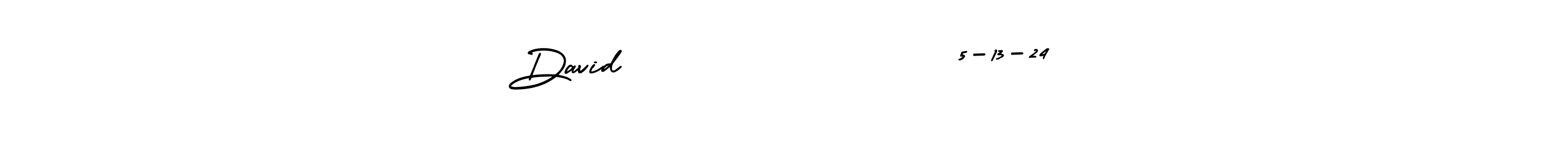 How to Draw David                 5-13-24 signature style? AmerikaSignatureDemo-Regular is a latest design signature styles for name David                 5-13-24. David                 5-13-24 signature style 3 images and pictures png