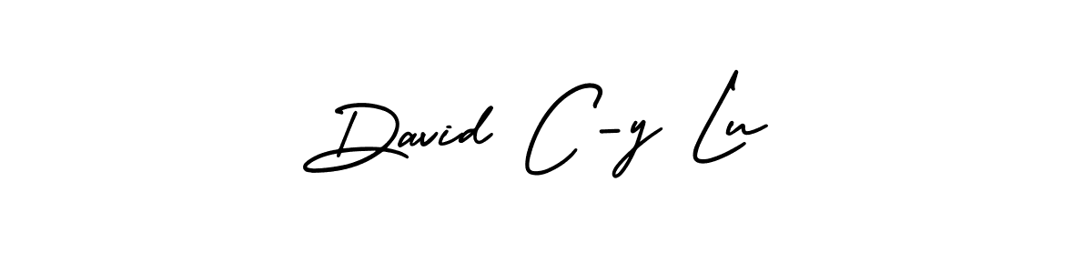 Similarly AmerikaSignatureDemo-Regular is the best handwritten signature design. Signature creator online .You can use it as an online autograph creator for name David C-y Lu. David C-y Lu signature style 3 images and pictures png