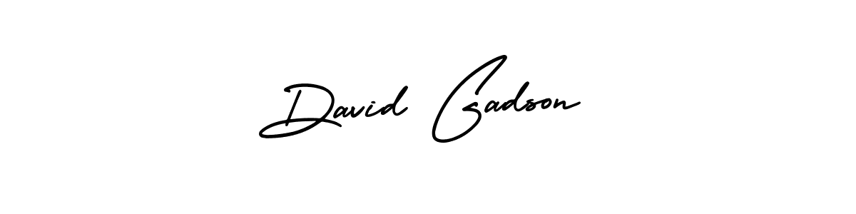 How to make David Gadson signature? AmerikaSignatureDemo-Regular is a professional autograph style. Create handwritten signature for David Gadson name. David Gadson signature style 3 images and pictures png