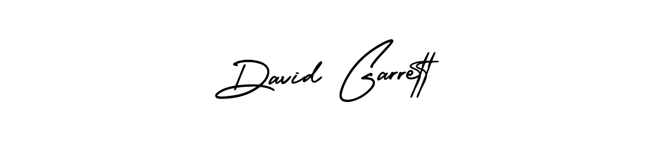 The best way (AmerikaSignatureDemo-Regular) to make a short signature is to pick only two or three words in your name. The name David Garrett include a total of six letters. For converting this name. David Garrett signature style 3 images and pictures png
