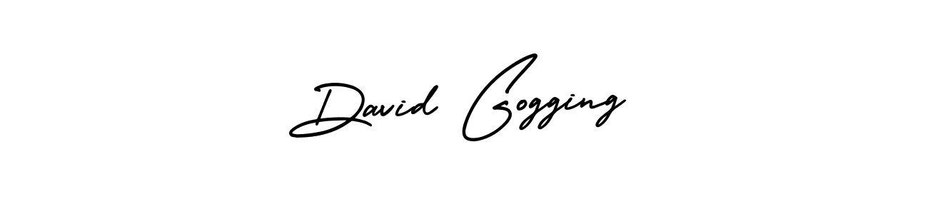 How to make David Gogging signature? AmerikaSignatureDemo-Regular is a professional autograph style. Create handwritten signature for David Gogging name. David Gogging signature style 3 images and pictures png