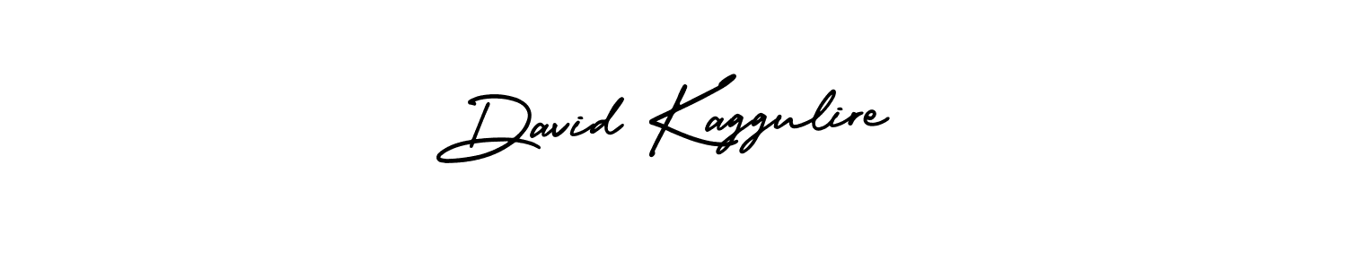 Create a beautiful signature design for name David Kaggulire. With this signature (AmerikaSignatureDemo-Regular) fonts, you can make a handwritten signature for free. David Kaggulire signature style 3 images and pictures png