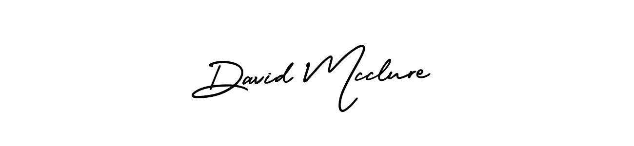 Design your own signature with our free online signature maker. With this signature software, you can create a handwritten (AmerikaSignatureDemo-Regular) signature for name David Mcclure. David Mcclure signature style 3 images and pictures png