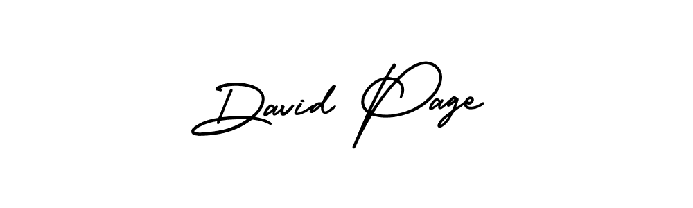 How to make David Page signature? AmerikaSignatureDemo-Regular is a professional autograph style. Create handwritten signature for David Page name. David Page signature style 3 images and pictures png