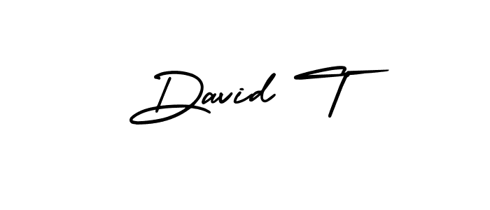 Similarly AmerikaSignatureDemo-Regular is the best handwritten signature design. Signature creator online .You can use it as an online autograph creator for name David T. David T signature style 3 images and pictures png