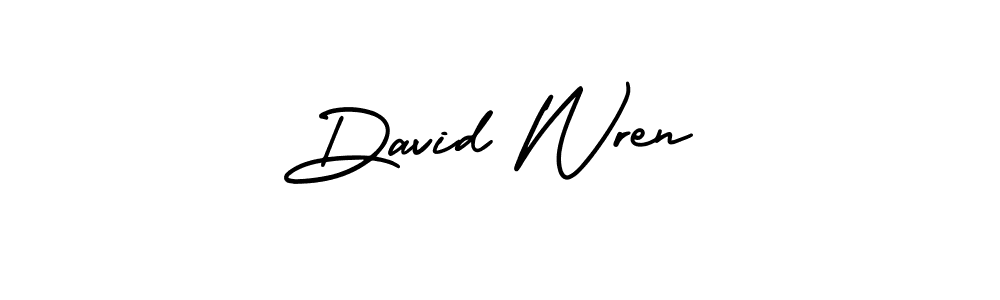 How to Draw David Wren signature style? AmerikaSignatureDemo-Regular is a latest design signature styles for name David Wren. David Wren signature style 3 images and pictures png