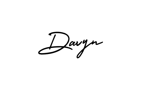 AmerikaSignatureDemo-Regular is a professional signature style that is perfect for those who want to add a touch of class to their signature. It is also a great choice for those who want to make their signature more unique. Get Davyn name to fancy signature for free. Davyn signature style 3 images and pictures png