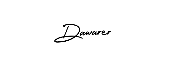 AmerikaSignatureDemo-Regular is a professional signature style that is perfect for those who want to add a touch of class to their signature. It is also a great choice for those who want to make their signature more unique. Get Dawarer name to fancy signature for free. Dawarer signature style 3 images and pictures png