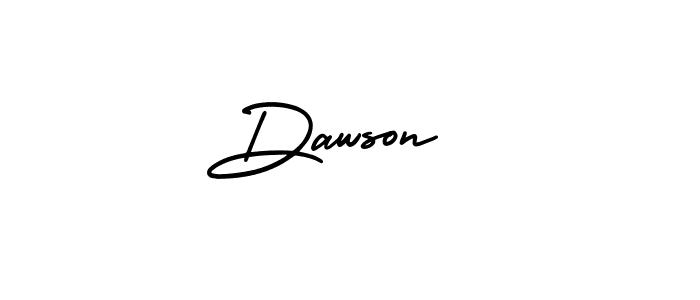 Make a beautiful signature design for name Dawson . With this signature (AmerikaSignatureDemo-Regular) style, you can create a handwritten signature for free. Dawson  signature style 3 images and pictures png