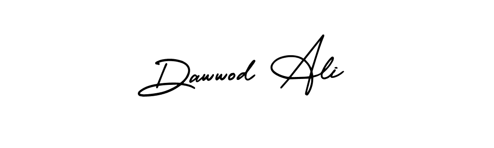 Design your own signature with our free online signature maker. With this signature software, you can create a handwritten (AmerikaSignatureDemo-Regular) signature for name Dawwod Ali. Dawwod Ali signature style 3 images and pictures png
