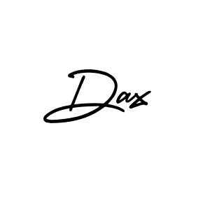 How to make Dax name signature. Use AmerikaSignatureDemo-Regular style for creating short signs online. This is the latest handwritten sign. Dax signature style 3 images and pictures png