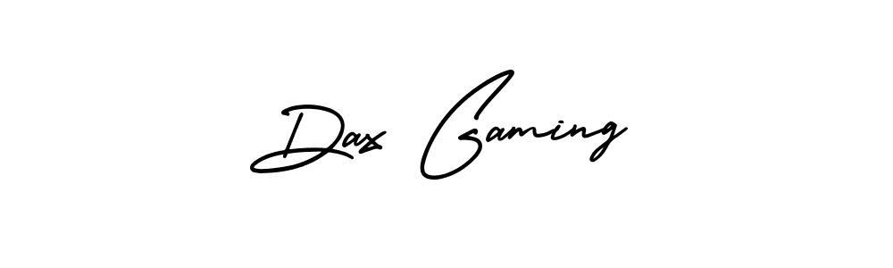 Make a beautiful signature design for name Dax Gaming. Use this online signature maker to create a handwritten signature for free. Dax Gaming signature style 3 images and pictures png