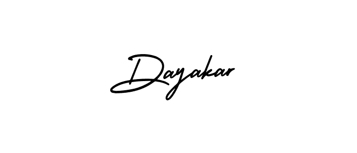 It looks lik you need a new signature style for name Dayakar. Design unique handwritten (AmerikaSignatureDemo-Regular) signature with our free signature maker in just a few clicks. Dayakar signature style 3 images and pictures png