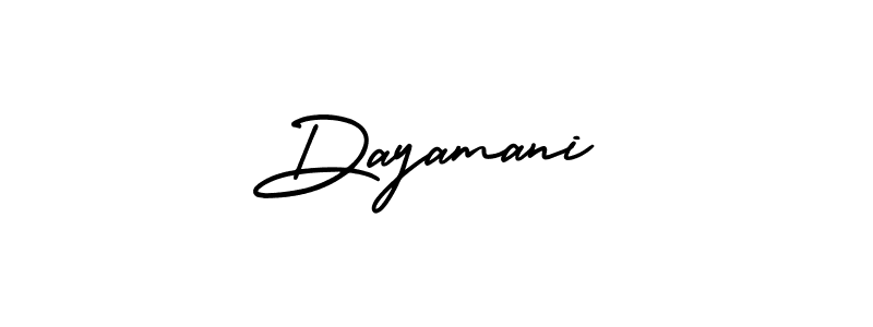 How to Draw Dayamani signature style? AmerikaSignatureDemo-Regular is a latest design signature styles for name Dayamani. Dayamani signature style 3 images and pictures png