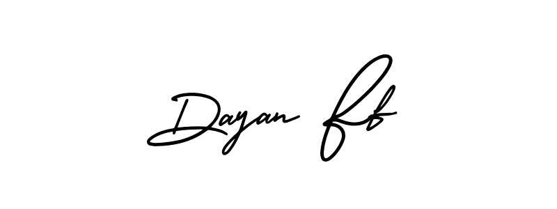 Make a beautiful signature design for name Dayan Ff. Use this online signature maker to create a handwritten signature for free. Dayan Ff signature style 3 images and pictures png