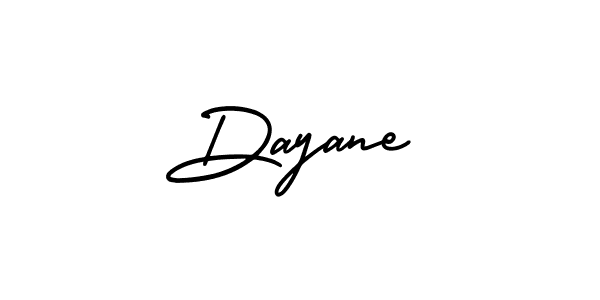 How to make Dayane signature? AmerikaSignatureDemo-Regular is a professional autograph style. Create handwritten signature for Dayane name. Dayane signature style 3 images and pictures png