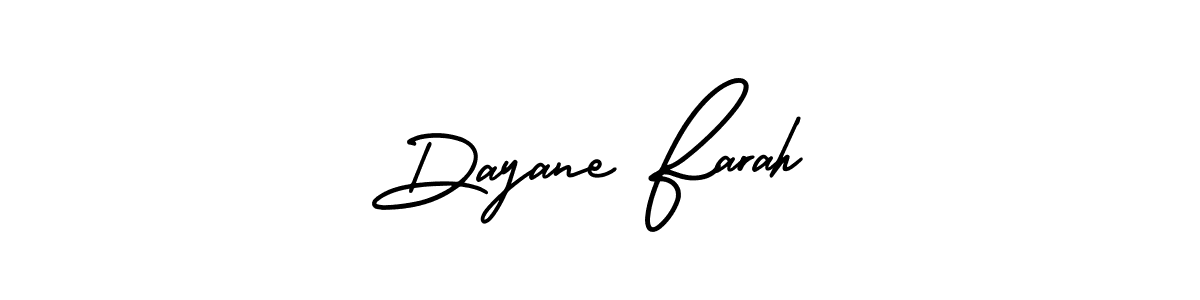 Once you've used our free online signature maker to create your best signature AmerikaSignatureDemo-Regular style, it's time to enjoy all of the benefits that Dayane Farah name signing documents. Dayane Farah signature style 3 images and pictures png