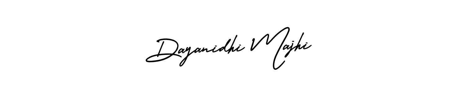 Use a signature maker to create a handwritten signature online. With this signature software, you can design (AmerikaSignatureDemo-Regular) your own signature for name Dayanidhi Majhi. Dayanidhi Majhi signature style 3 images and pictures png
