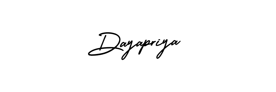 Also You can easily find your signature by using the search form. We will create Dayapriya name handwritten signature images for you free of cost using AmerikaSignatureDemo-Regular sign style. Dayapriya signature style 3 images and pictures png