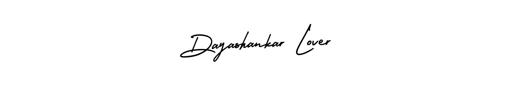 Create a beautiful signature design for name Dayashankar Lover. With this signature (AmerikaSignatureDemo-Regular) fonts, you can make a handwritten signature for free. Dayashankar Lover signature style 3 images and pictures png