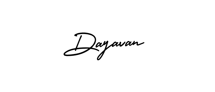 Also we have Dayavan name is the best signature style. Create professional handwritten signature collection using AmerikaSignatureDemo-Regular autograph style. Dayavan signature style 3 images and pictures png