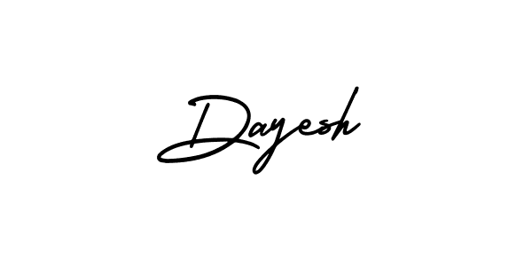 It looks lik you need a new signature style for name Dayesh. Design unique handwritten (AmerikaSignatureDemo-Regular) signature with our free signature maker in just a few clicks. Dayesh signature style 3 images and pictures png