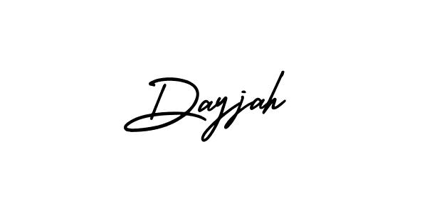 How to make Dayjah signature? AmerikaSignatureDemo-Regular is a professional autograph style. Create handwritten signature for Dayjah name. Dayjah signature style 3 images and pictures png