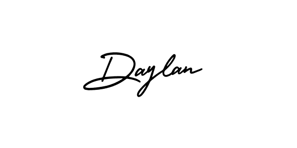It looks lik you need a new signature style for name Daylan. Design unique handwritten (AmerikaSignatureDemo-Regular) signature with our free signature maker in just a few clicks. Daylan signature style 3 images and pictures png