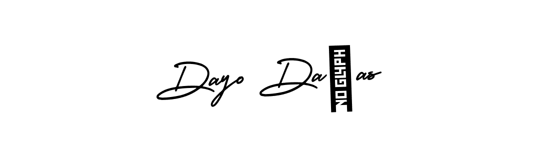 Make a beautiful signature design for name Dayo Dañas. With this signature (AmerikaSignatureDemo-Regular) style, you can create a handwritten signature for free. Dayo Dañas signature style 3 images and pictures png