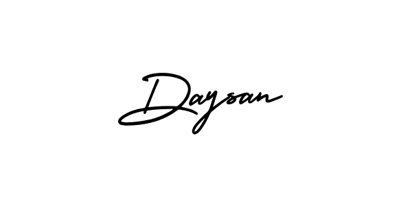 Also You can easily find your signature by using the search form. We will create Daysan name handwritten signature images for you free of cost using AmerikaSignatureDemo-Regular sign style. Daysan signature style 3 images and pictures png